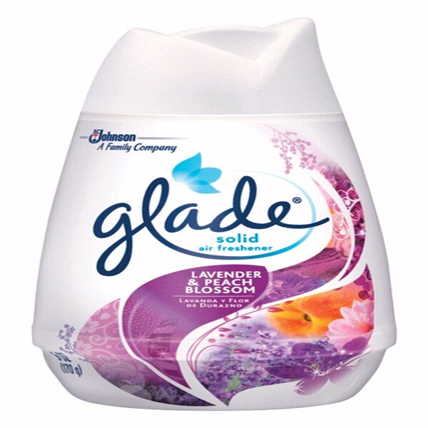 Glade Lavender & Peach Blossom Scent Air Freshener 6 oz Solid 74242 Zoro